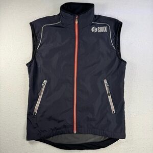 Swix Men’s S Air Mesh Back Technical Vest Black Red